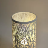 White Forest Table Lamp - Top-Down View