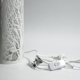 White Forest Table Lamp - 45-Degree Angle