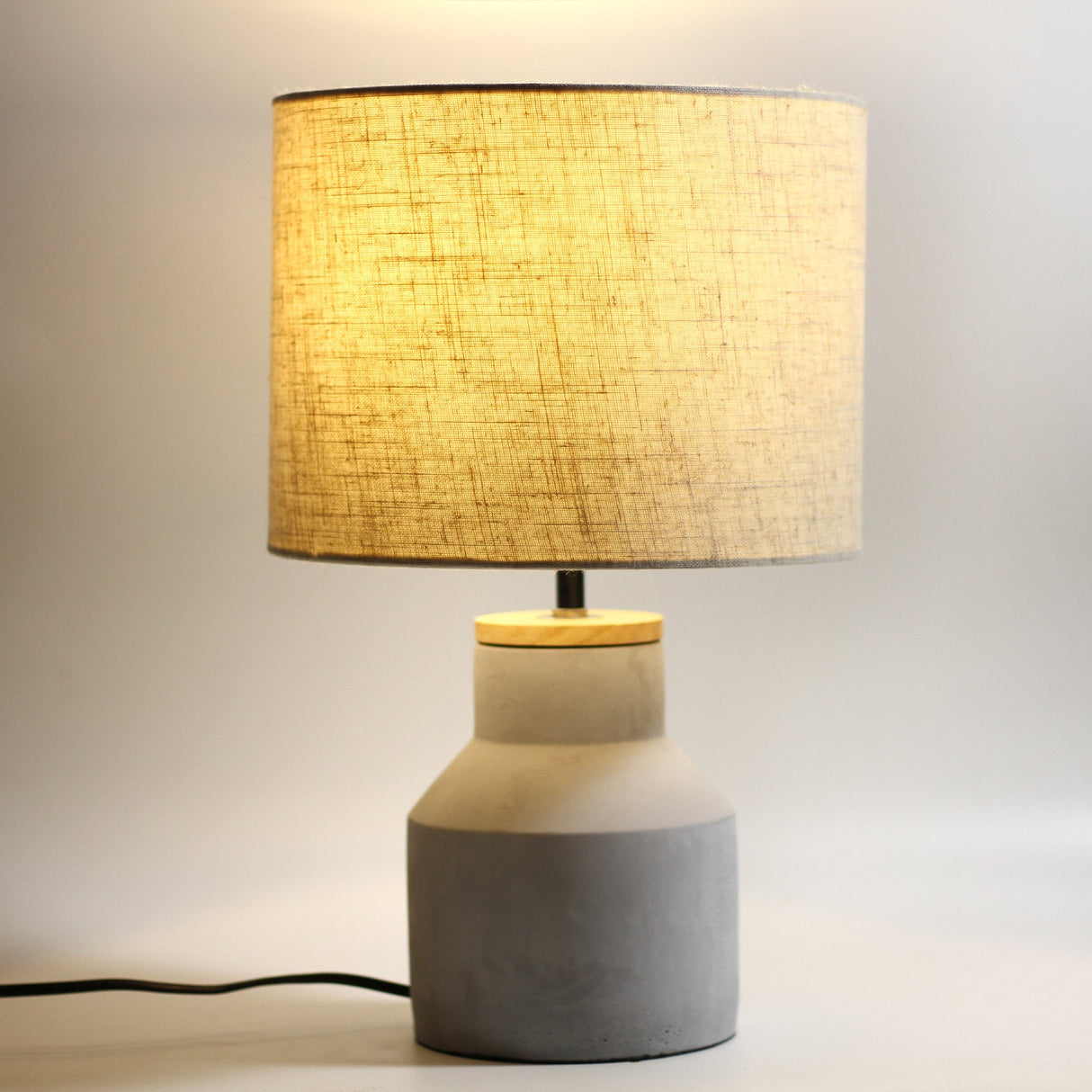 Industrial Chic Sophie Concrete Table Lamp