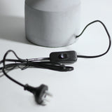 Industrial Chic Sophie Concrete Table Lamp - Close-Up Angle