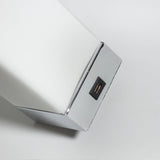 Jessica Touch-Activated Rectangle Lamp with USB Charging Port - 45-Degree Angle
