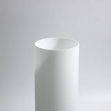 Sleek Touch Control Cylinder Lamp with USB Charging Port - 45-Degree Angle