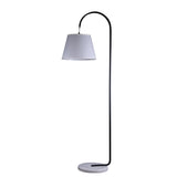 Thea Floor Lamp - White - Front View