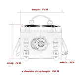 Stylish Crossbody Bag For Women 25 X 21 X 9Cm 120Cm Strap