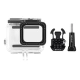 60m Waterproof Housing for Gopro Hero 2018 / 7 / 6 / 5 with Basic Mount - Low Angle