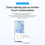Waterproof Anc Wireless Earphones - Lchse X5s - Top-Down View