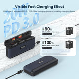 Fast Charge Charger for Sports Camera Accessories - Magisn - Top-Down View