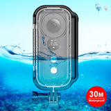 Waterproof Housing for Insta360 one x - 30m Depth - Front View