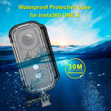 Waterproof Housing for Insta360 one x - 30m Depth - Rear View