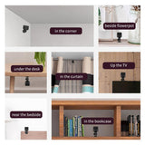 1080P Wifi Action Camera With Wide-Angle Mount - Top-Down View
