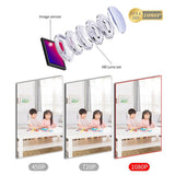 1080P Wifi Action Camera With Wide-Angle Mount - Close-Up Angle