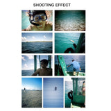 Retro Film Camera for Kids - Waterproof 5m - Flowers Pattern - Low Angle