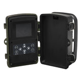 8Mp Waterproof Trail Camera With Night Vision And Wide Angle Lcd - Top-Down View