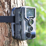 8Mp Waterproof Trail Camera With Night Vision And Wide Angle Lcd - Low Angle