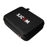 Shockproof Camera Bag for Sjcam and Selfie Stick - Portable 22x16x6cm - Front View