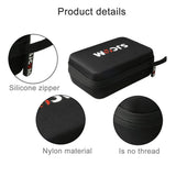 Shockproof Camera Bag for Sjcam and Selfie Stick - Portable 22x16x6cm - Low Angle