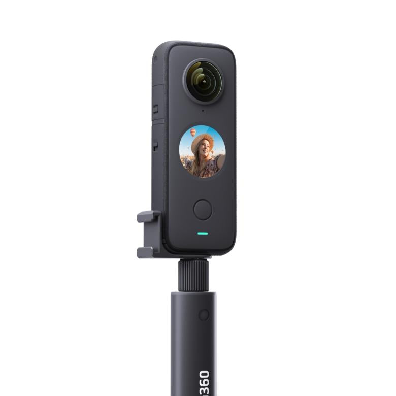 Selfie Stick with Cold Shoe Mount for Insta360 one X2