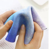 22Cm Rainbow Mercury Pattern Mouse Pad - 45-Degree Angle