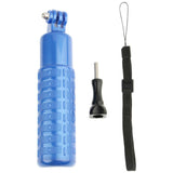 Floating Hand Grip for Action Cameras with Wrist Strap and Screw - Close-Up Angle