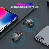 Wireless Bluetooth Headset with Touch Control and Charging Case - V5.0 - Extra Image
