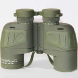 10x50 Floating Binoculars with Compass - Hd Navigation Waterproof Low Light Vision - Rear View