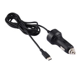 2.4a Usb-c Car Charger with 2m Cable for Nintendo Switch - Top-Down View