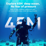 Full Scene Waterproof Diving Housing with Anti-fog