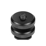 Reinforced Hot Shoe Adapter For Dslr & Action Cameras - Side View