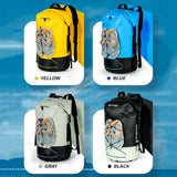 Waterproof Outdoor Stream Tracing Backpack Black 16L - Black-16L