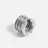 Camera Screw Conversion Set - 1 / 4 To 3 / 8 - 2 Pieces - Top-Down View