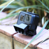 Universal Mount Adapter for Action Cameras - Compatible with Gopro Insta360 Dji and More - 45-Degree Angle