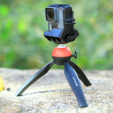 Universal Mount Adapter for Action Cameras - Compatible with Gopro Insta360 Dji and More - Close-Up Angle