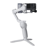 Aluminum Mount Plate Adapter for Dji Action / Gopro Hero9 / 8 Mobile 3 / Om4 Gimbal - 45-Degree Angle