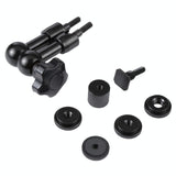 Versatile 7 Articulating Arm For Dslr Accessories - Black - Top-Down View