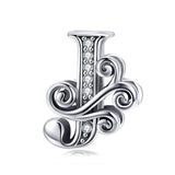 Diy Bracelet Beaded Accessories With Zircon Beads J Style - J - Front View