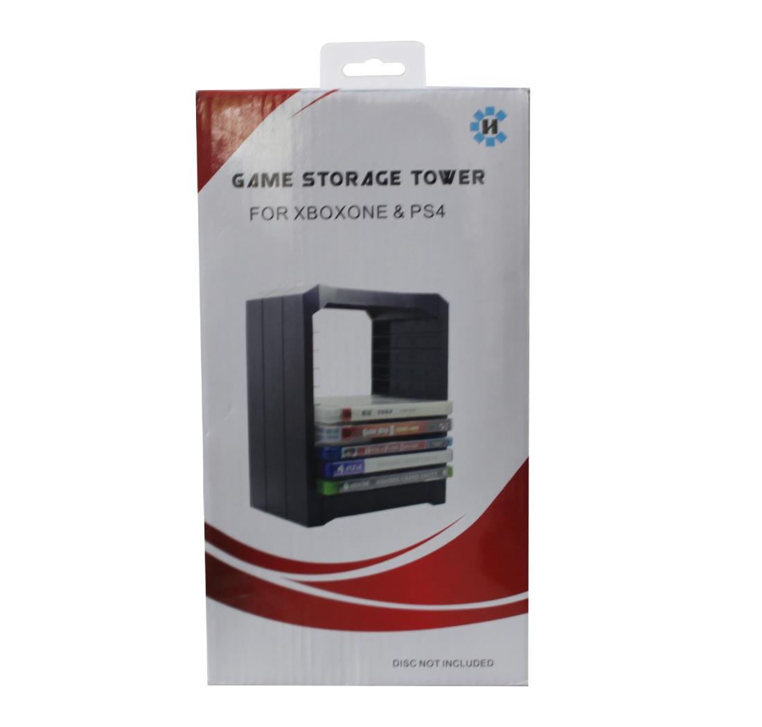 Ps4 Game Disc Storage Box - Organize Accessories & Host Panel