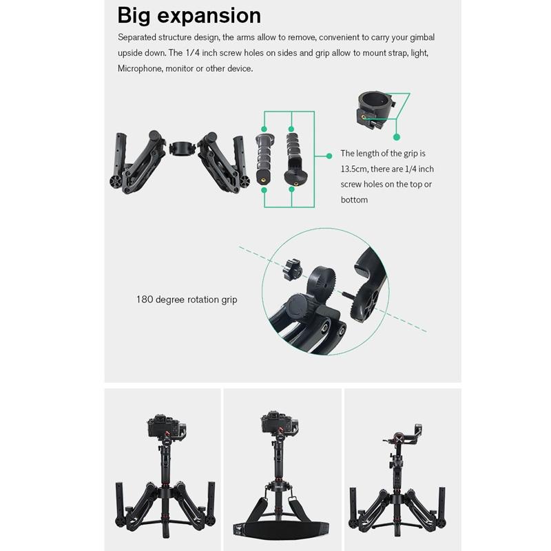 Portable 5-axis Gimbal for Dji Ronin Sc