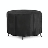 Waterproof Outdoor Furniture Cover for Courtyard Table and Chairs - 128x71cm - Front View