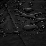 Waterproof Outdoor Furniture Cover for Courtyard Table and Chairs - 128x71cm - Top-Down View