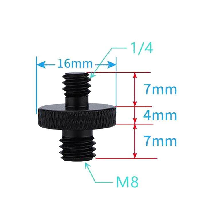 4-Piece A27 To M8 Male Screw Adapters