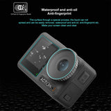 Tempered Glass Film Set for Dji Action 3 - 3-in-1 Protection for Front and Back Screens and Lenses