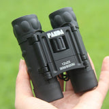High Power Night Vision Binoculars - 12x25 Hd Pocket Telescope - Front View