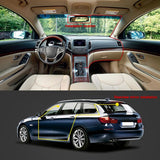 5 Lcd Touch Screen Rear View Mirror Car Recorder With Separate Camera - Close-Up Angle