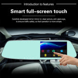 5 Lcd Touch Screen Rear View Mirror Car Recorder With Separate Camera - Extra Image