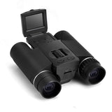 10x Lcd Binoculars with Neck Strap and 25mm Objective Lens - Front View
