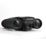10x Lcd Binoculars with Neck Strap and 25mm Objective Lens - Side View