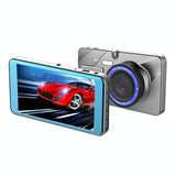 Smart Car Dual Lens Video Camera - Full Hd 1080p Motion Detection Tf Card Support - Side View