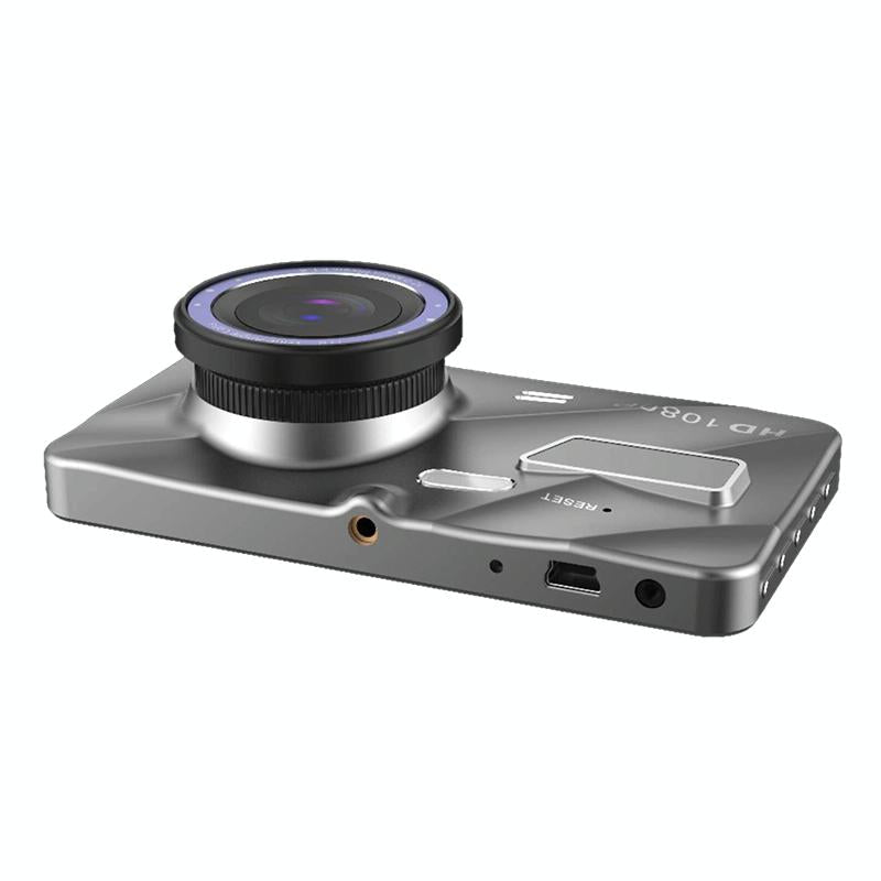 Smart Car Dual Lens Video Camera - Full Hd 1080p Motion Detection Tf Card Support
