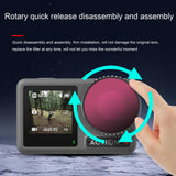 4-in-1 Lens Filter Set for Dji Action 4 - Nd8 Nd16 Nd32 Cpl