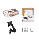 Adjustable Gas Spring Arm Wall Mount for 17-27 Led Lcd Monitors - Top-Down View